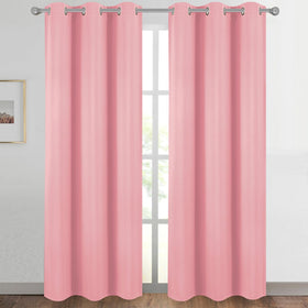 Diraysid grommet-top curtains ready for easy installation and smooth sliding