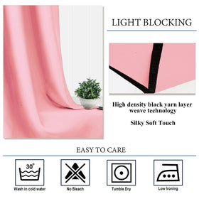 Diraysid machine-washable curtains maintaining color and shape after washing
