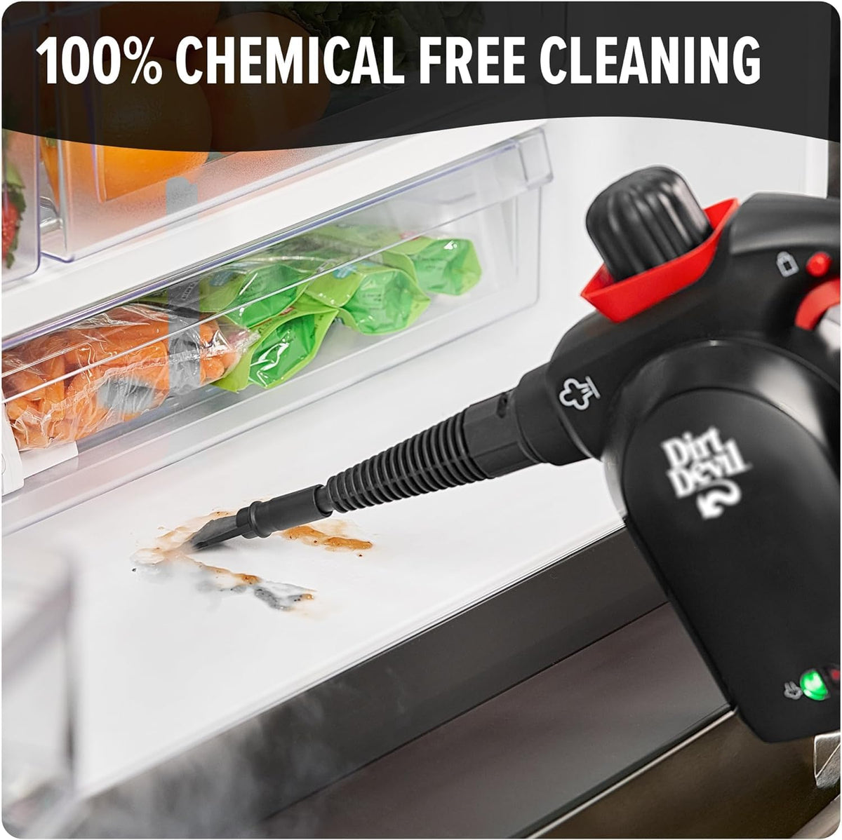 Dirt Devil steamer accessory kit for versatile surface care.