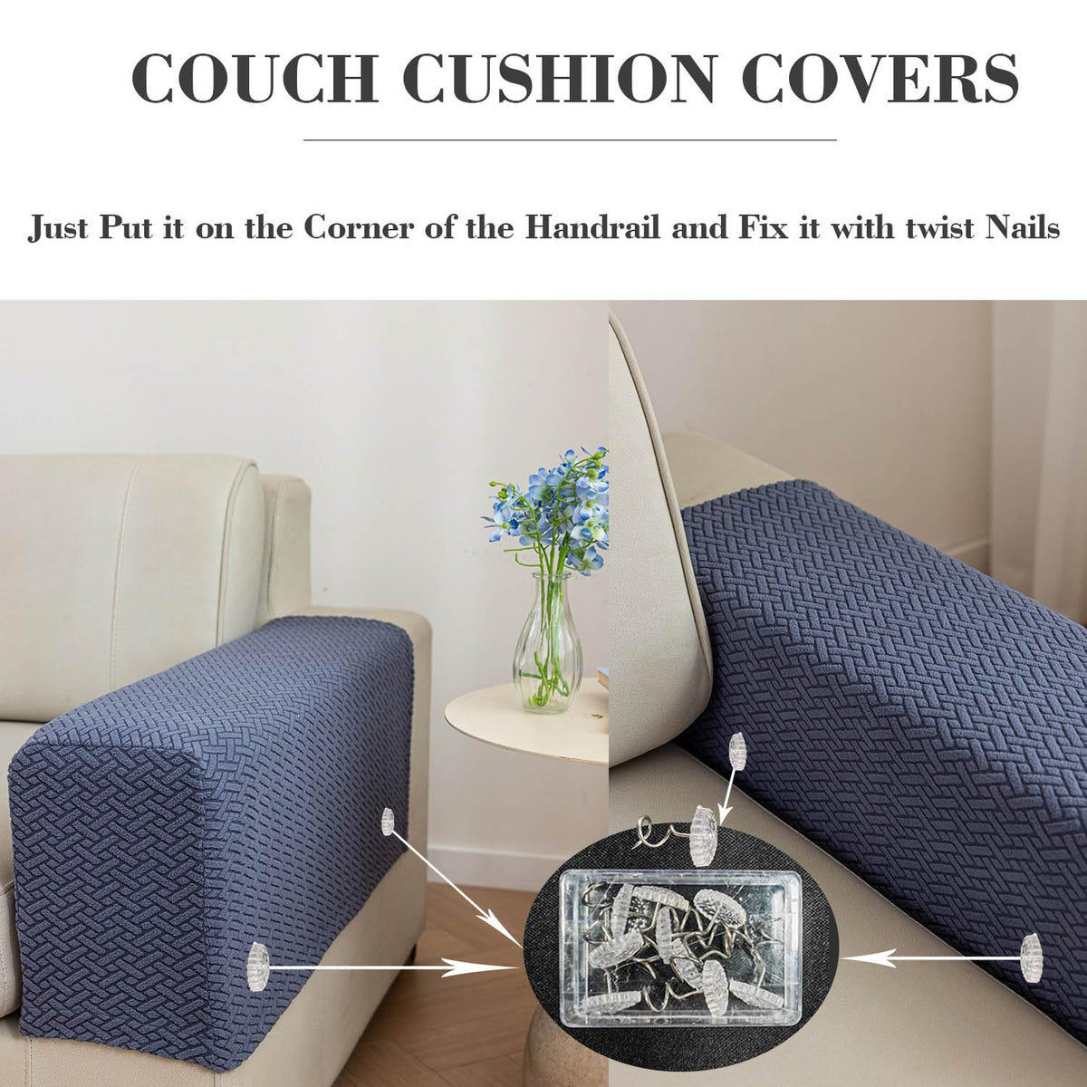 Disayu armrest cover resists shrinkage and fading over time