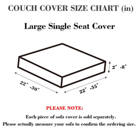 Disayu ivory texture sofa cover adds a soft, elegant appearance to the sofa.
