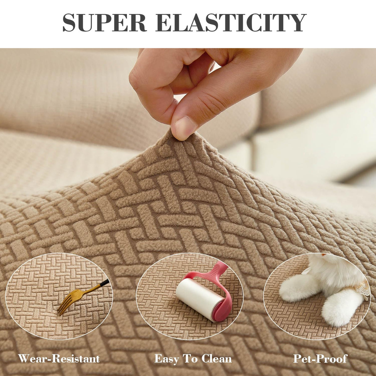 Disayu washable couch cover easy to clean after everyday use