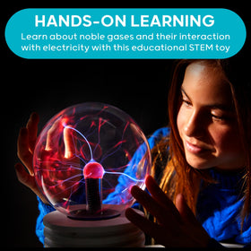 Discovery Plasma Orb powered by included adapter for easy plug-and-play setup.