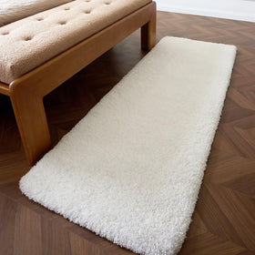 Disolla master bathroom vanity rug blends function with luxury