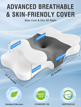 DISSA back-sleeper cradle highlights a 4.35-inch center for comfort