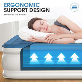 DIVON air mattress i-beam support technology provides stable, even weight distribution