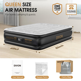 DIVON water-resistant, durable PVC construction for stability