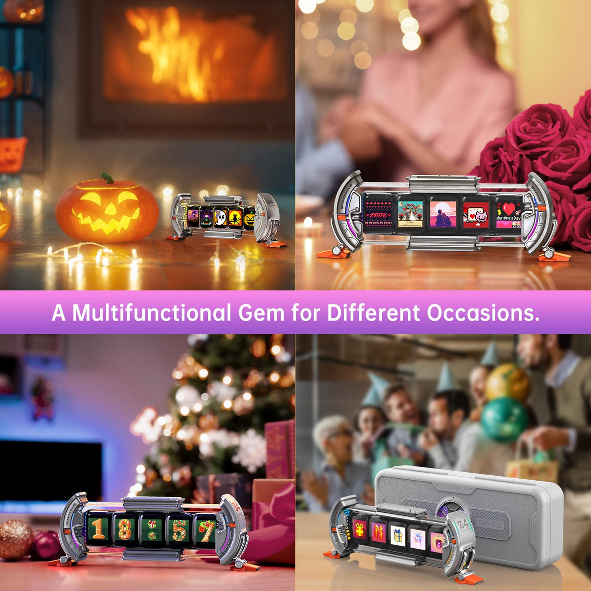 Divoom Times Gate community designs offer endless pixel art options.