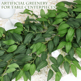 DIYDOFUN vase filler silk greenery for layered arrangements.
