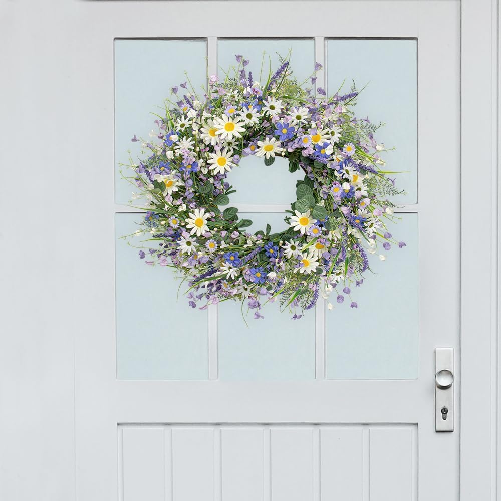 DIYFLORU lavender and wildflowers create soothing color harmony for spring and summer.