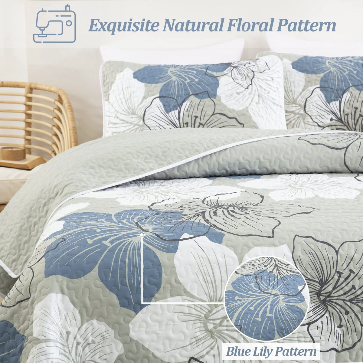 DJY quilt edge stitching emphasizes durability and neat finish.