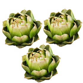 DKALIO artificial green artichoke, large centerpiece for weddings and home displays