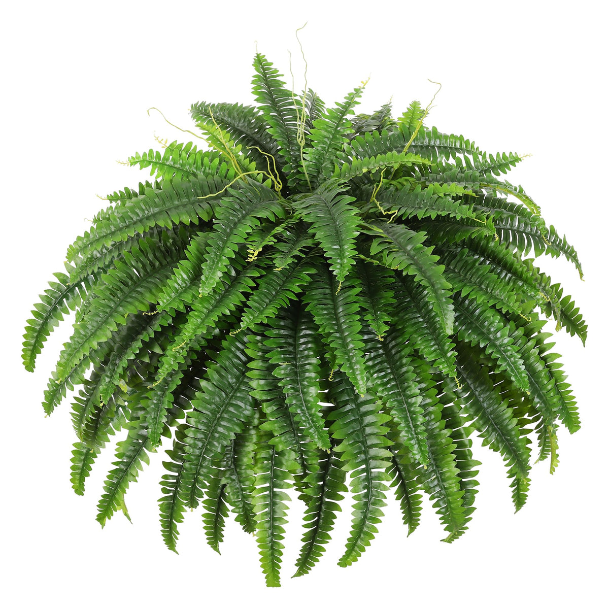 Dkaltm Boston fern bush 49inch with silky realism for indoor decor.