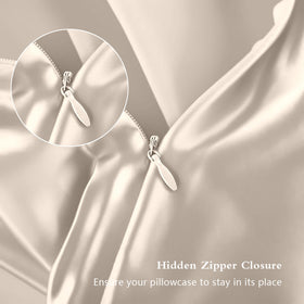 DKBslik amino acids rich silk pillowcase supports skin hydration.