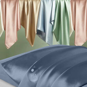 DKBslik silk pillowcase zipper closeup showing hidden closure for secure overnight use.