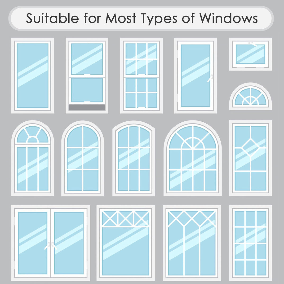 DKTIE UV-protection stained glass film shields interiors from strong sun.