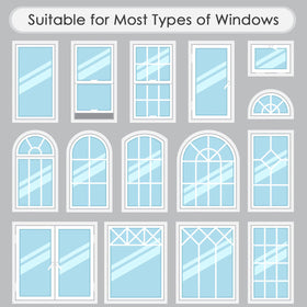 DKTIE UV-protection stained glass film shields interiors from strong sun.