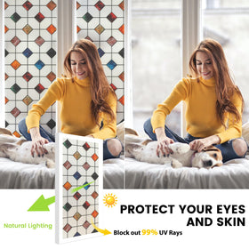 DKTIE UV-blocking film reduces glare and heat.