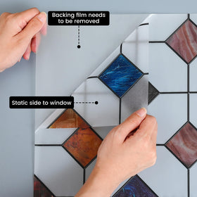 DKTIE film resists water and is simple to remove.