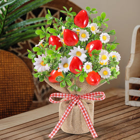 Dlerom tabletop centerpiece display ideas for spring and summer homes