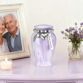 Dletay gloss finish image shows elegant memorial quality