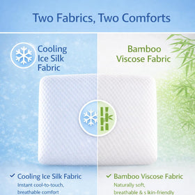 DLIGHT BD Slim dual-side cover with cool-touch fabric for hot sleepers.