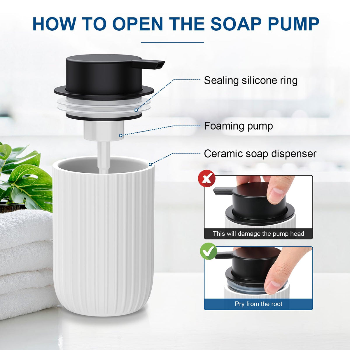 Dlirho wide-mouth refill design for easy, mess-free filling