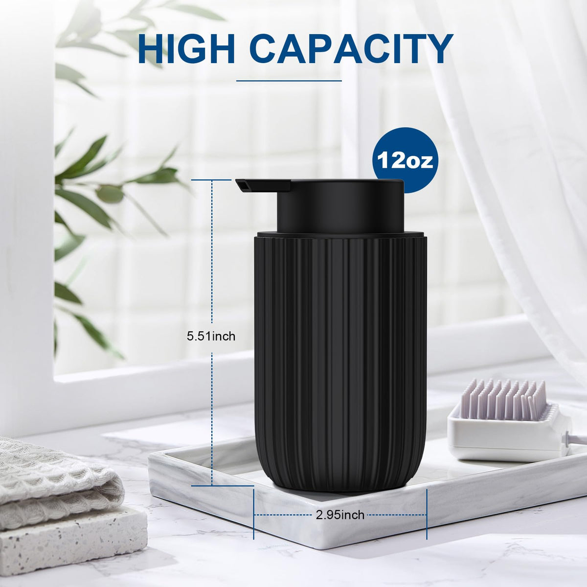 Dlirho removable pump ceramic body simplifies refilling