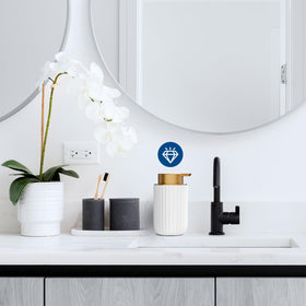 Removable pump for easy cleaning and maintenance on Dlirho dispenser.