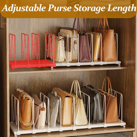 Dmevkic purse organizer features a durable metal build for stability.