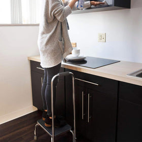 DMI step stool supports up to 300 pounds for versatile use.