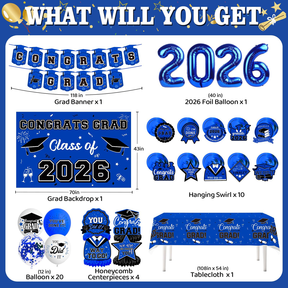 DMIGHT Class of 2026 backdrop creates a stylish photo wall