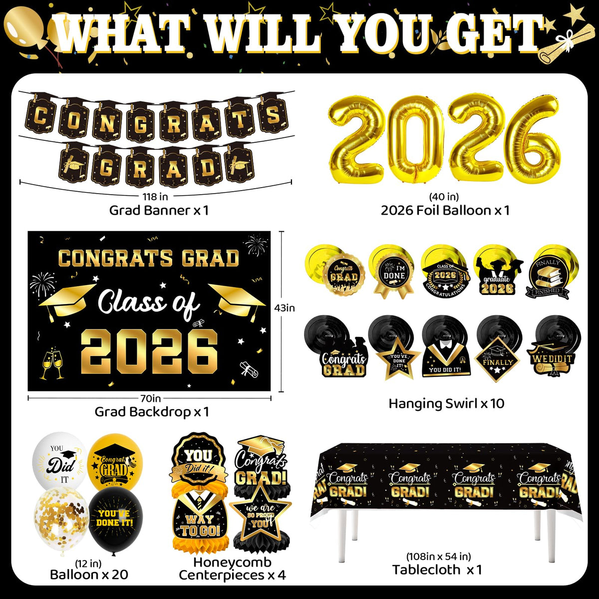 DMIGHT Class of 2026 banner adds bold graduation flair to walls