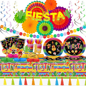 DMIGHT Fiesta banner decor enhances party ambiance