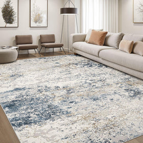 DMOYEST area rug living room 8x10 abstract soft texture for cozy floors