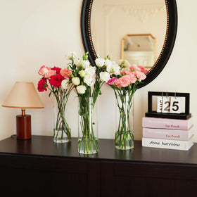 DNANAOL vases arranged for flower displays and centerpiece styling