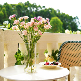 DNANAOL versatile vase for flowers, dried arrangements, or decorative accents.