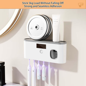 DNEXIMG includes toothpaste dispenser to minimize waste