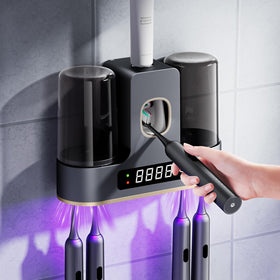 DNEXIMG toothbrush holder featuring air drying for dry, ready-to-use brushes