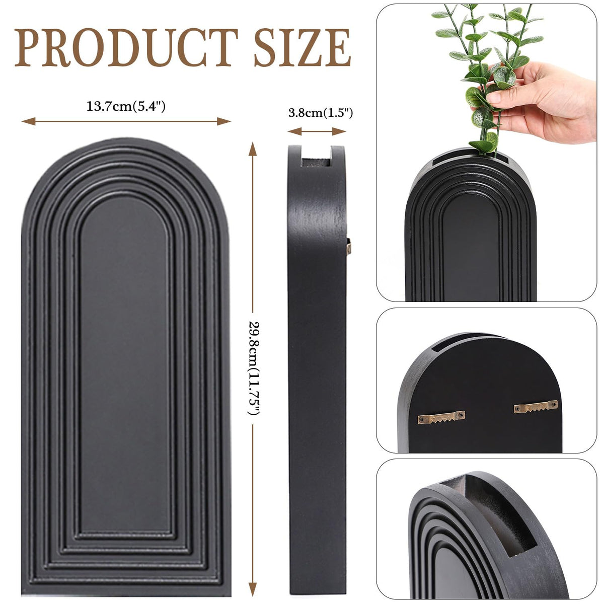 Dnnnii modern farmhouse wall decor in entryway for contemporary charm.