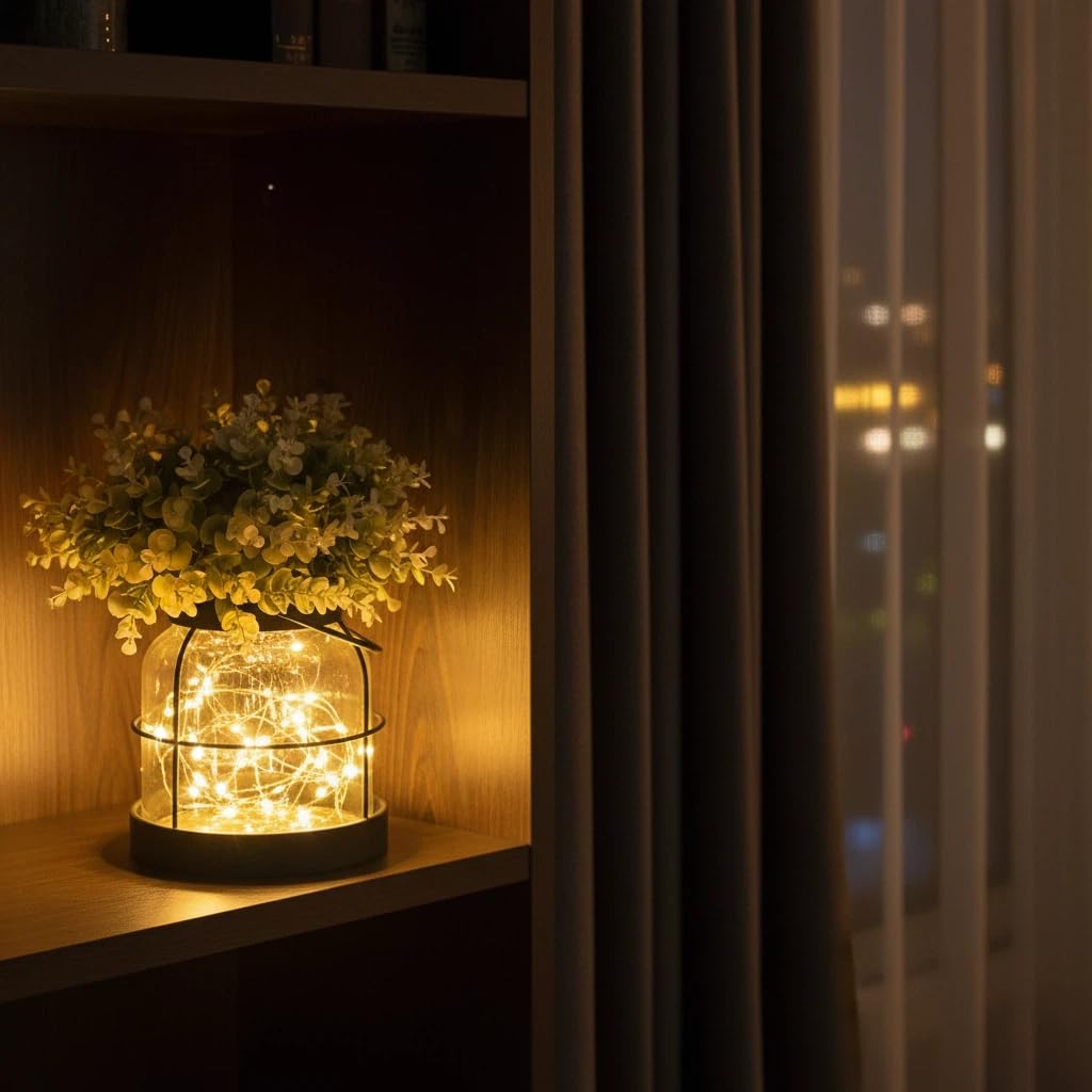 Dnnnii Vintage Glass Farmhouse Chamber fits standard stems for quick floral setups