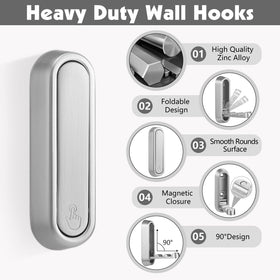 Dntorx bathroom towel hook ready to organize towels.