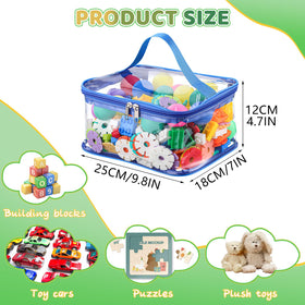 Dntorx colorful PVC bags keep toys dry and dust-free
