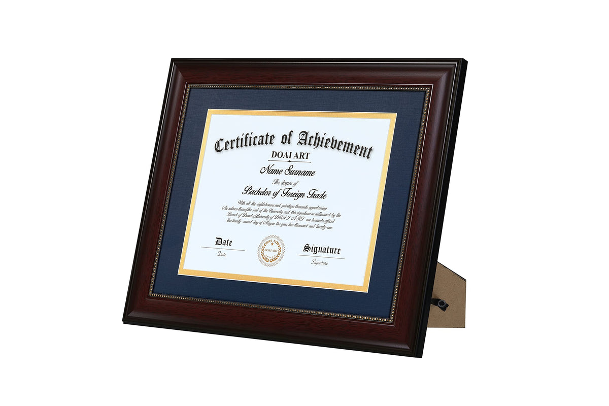 DOAI ART 11x14 frame without mat for certificates and documents