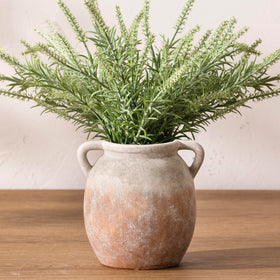 Dobbyby ceramic flower small vase, 6-inch, ideal for fresh blooms.