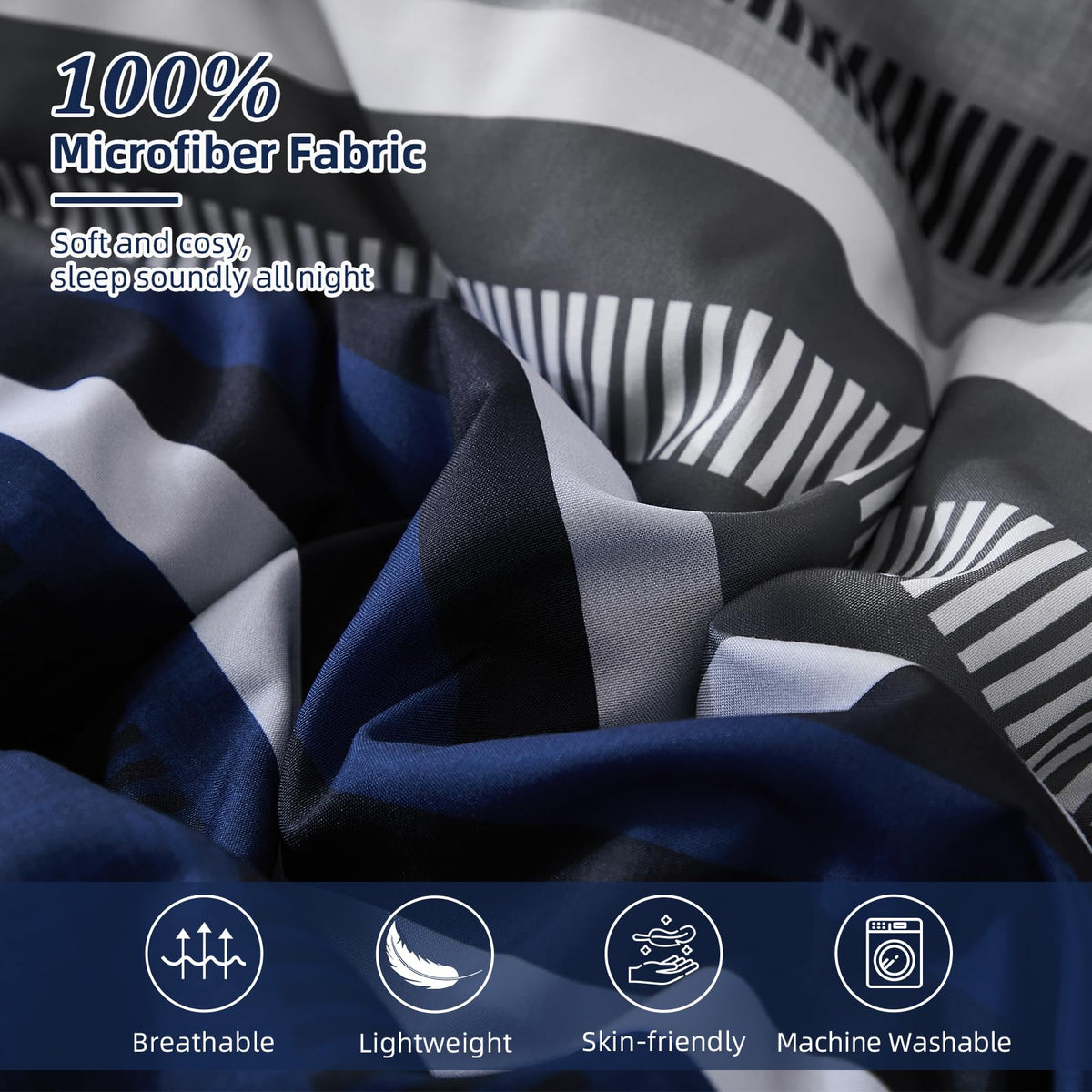 Dobuyly easy-care fabric withstands frequent washes with cold, gentle cycles.