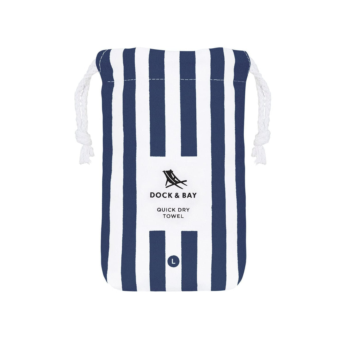 Dock & Bay bag-included towel packs compactly for travel.