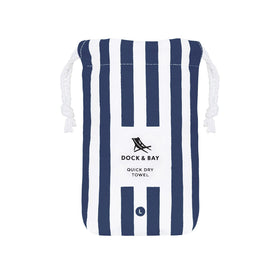 Dock & Bay bag-included towel packs compactly for travel.