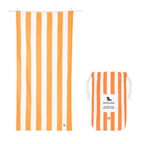 Dock & Bay Beach Towel quick dry for fast post-swim drying