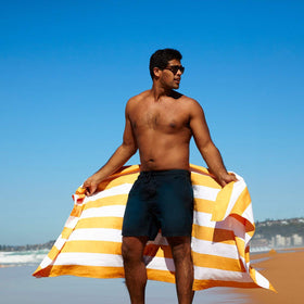 Dock & Bay Beach Towel sand-free surface after beach day